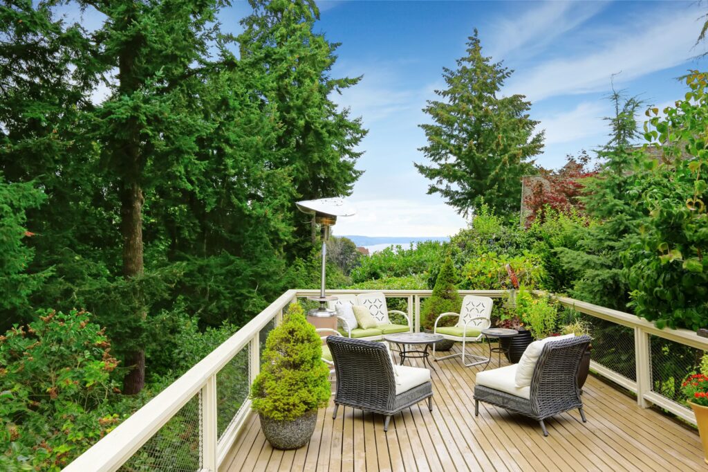 outdoor entertaining