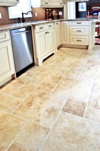kitchen flooring. types of kitchen floor. ceramic floor