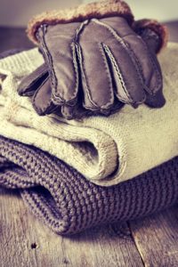 winter grilling, dress for winter cooking, winter deck use