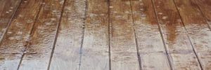 water damage on deck, mold and mildew on decks