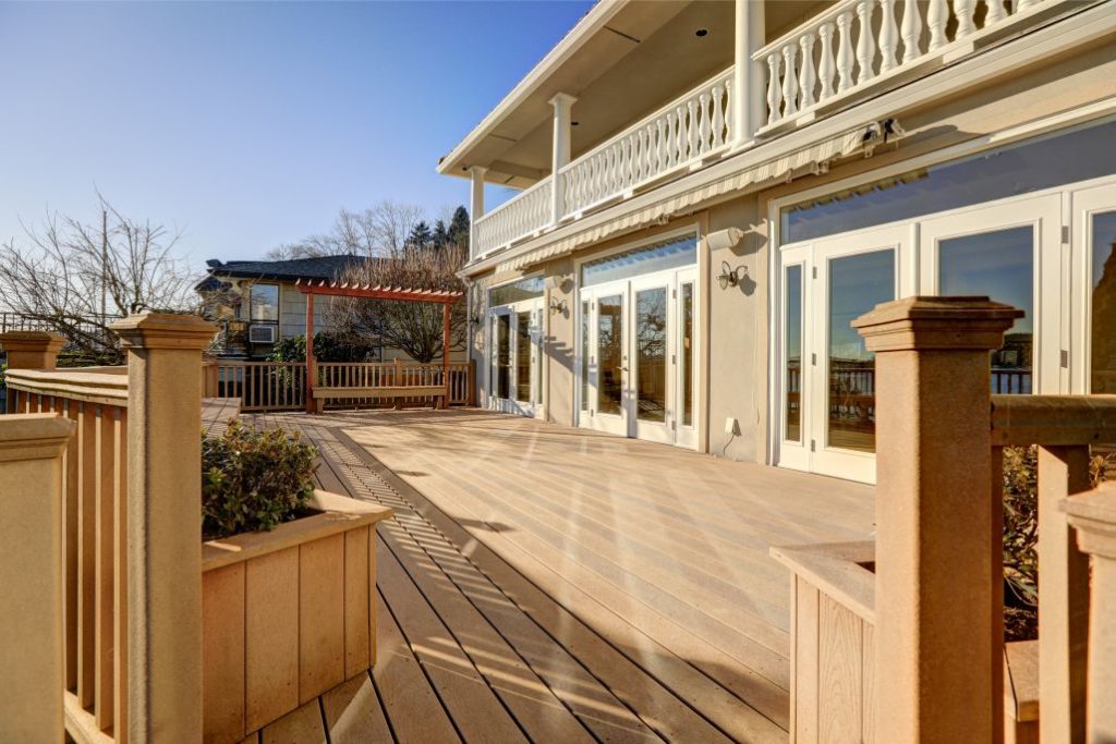 new composite deck, pvc decking, deck cost