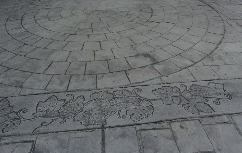 paved concrete, patio pavers
