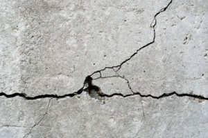 Concrete Cracks to be Resurfaced