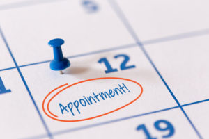 make an appointment with a deck builder