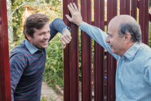 ask neighbors about their deck builder