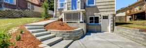 concrete driveway