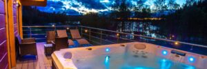 outdoor spa
