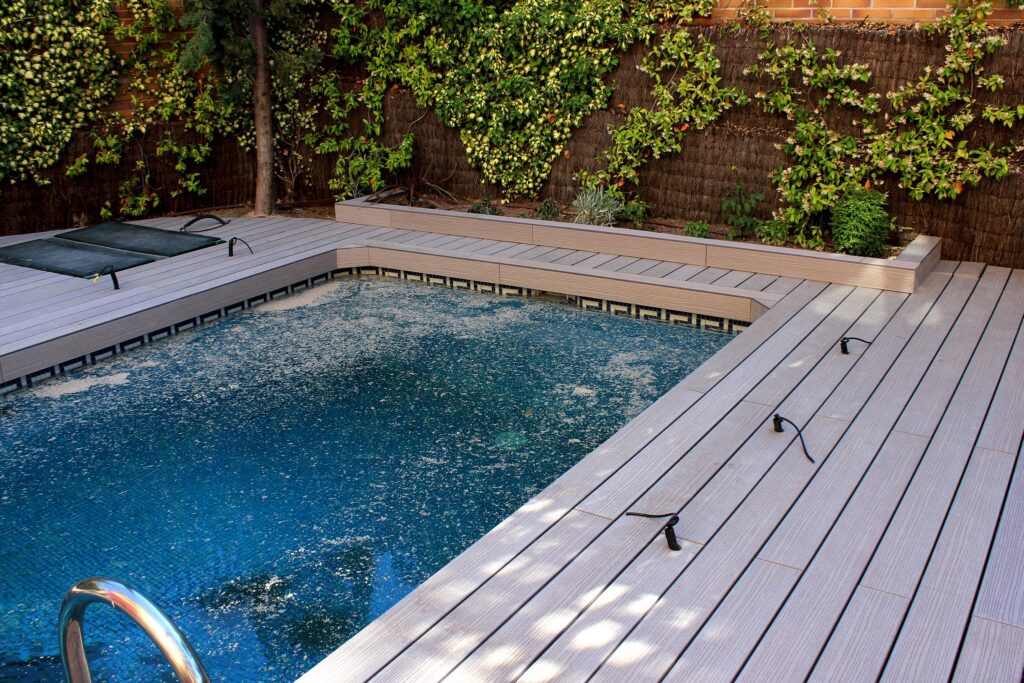 pool deck
